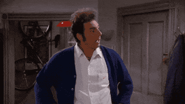 Kramer saying, &quot;Hey, a rule is a rule. And let&#x27;s face it, without rules, there&#x27;s chaos.&quot;