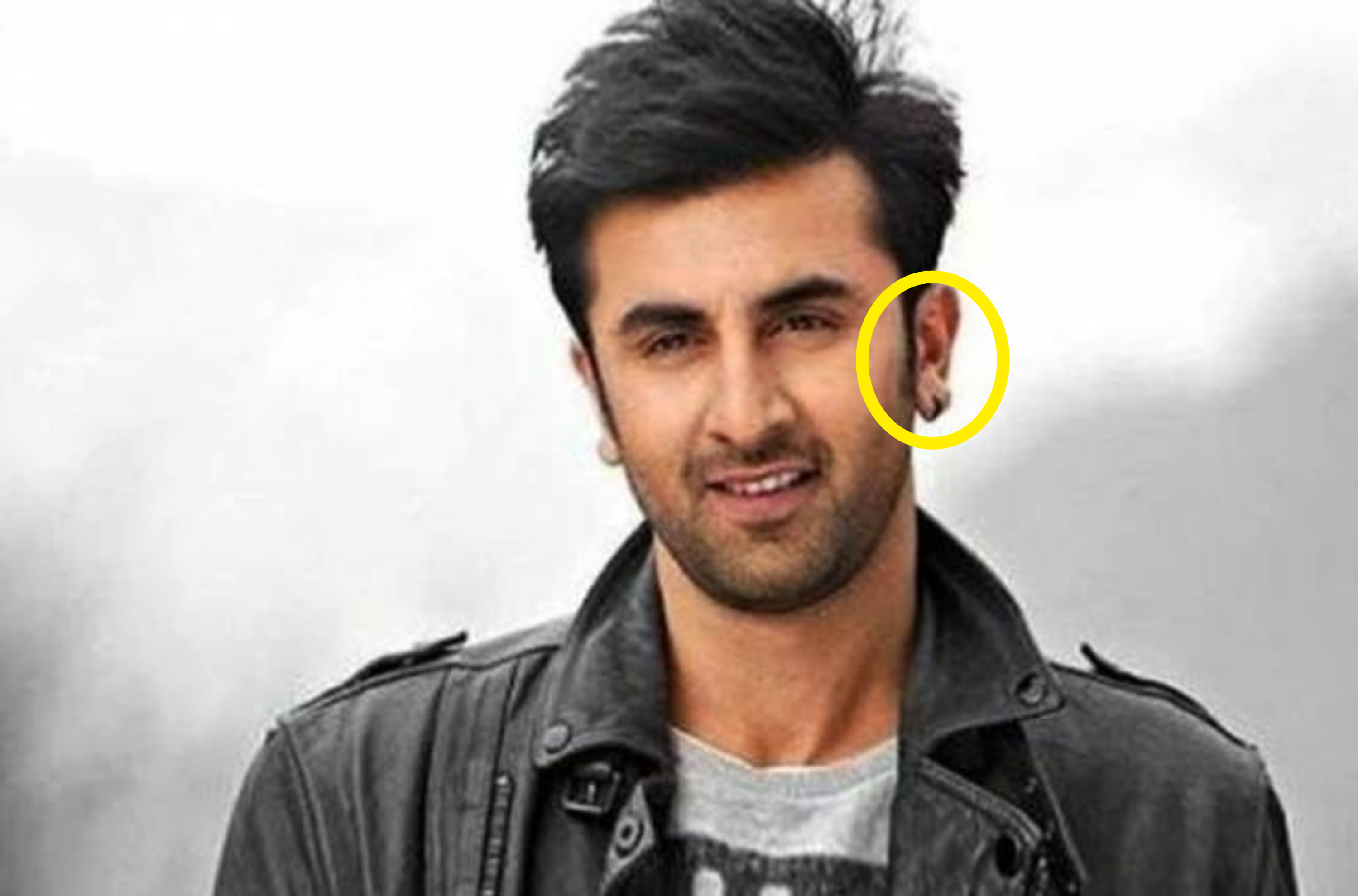 Ranbir smiles in a still from the movie