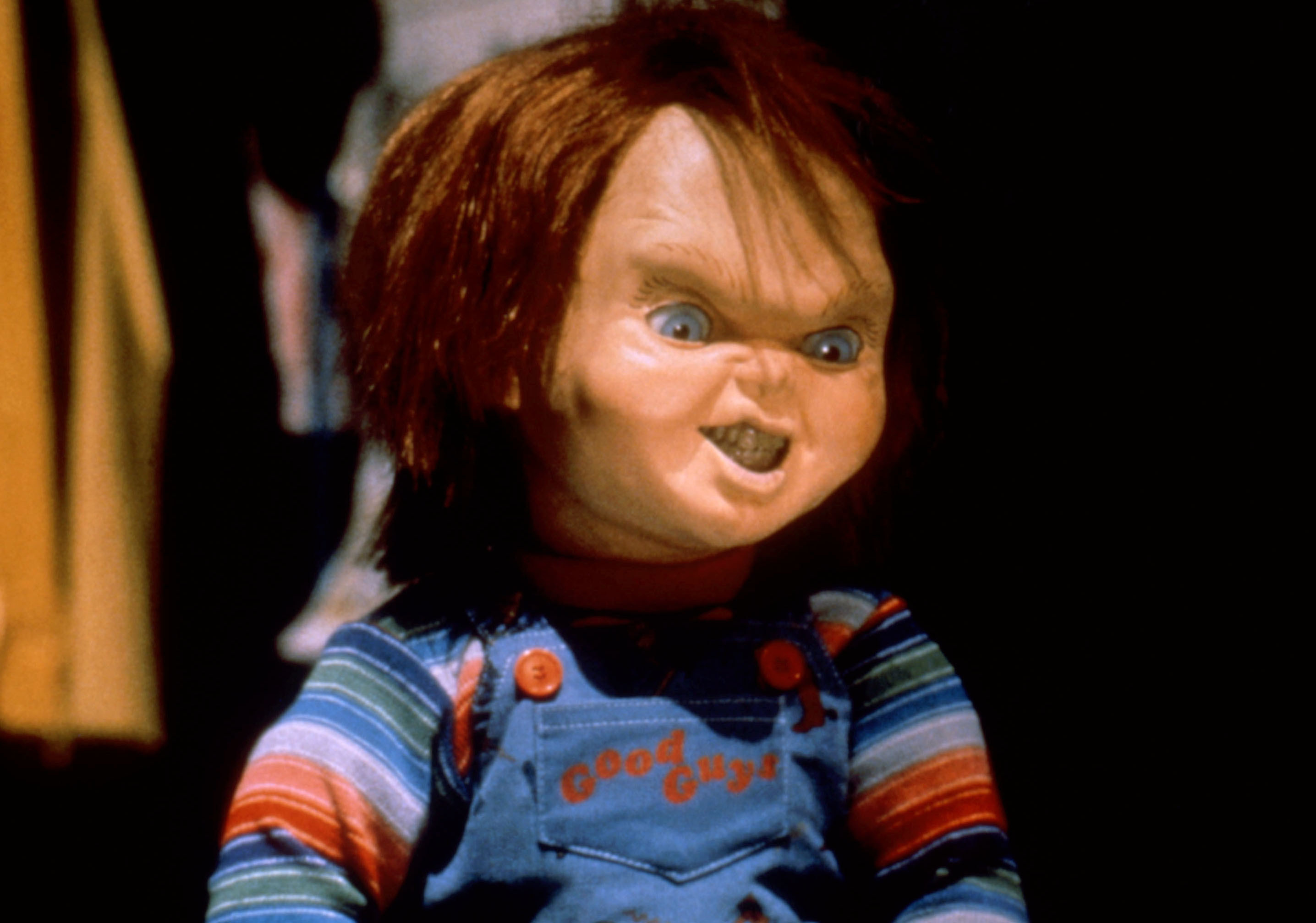Chucky doll with an angry face