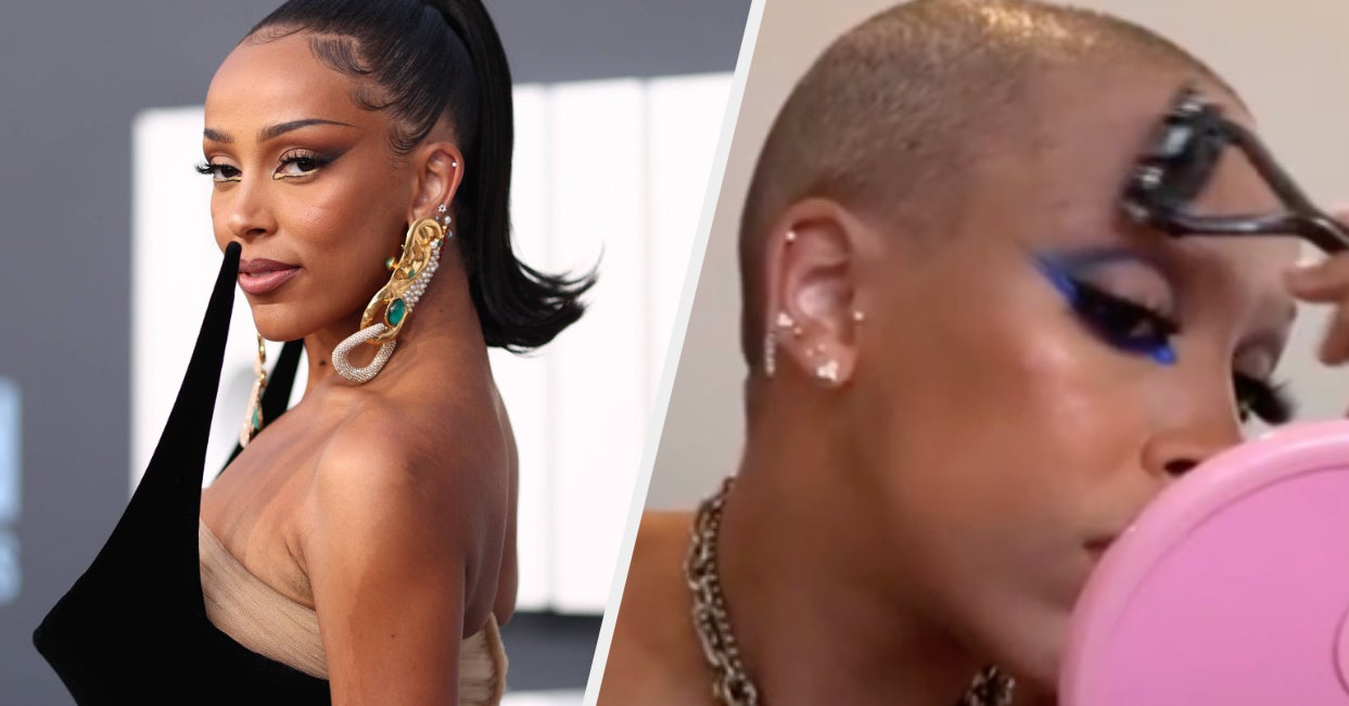 Doja Cat On Why She Shaved Her Head And Eyebrows - nccRea