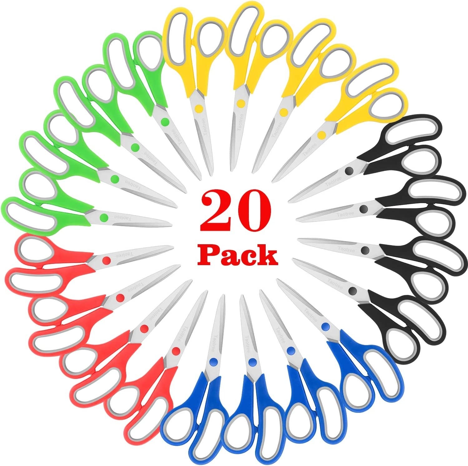 20 colorful scissors