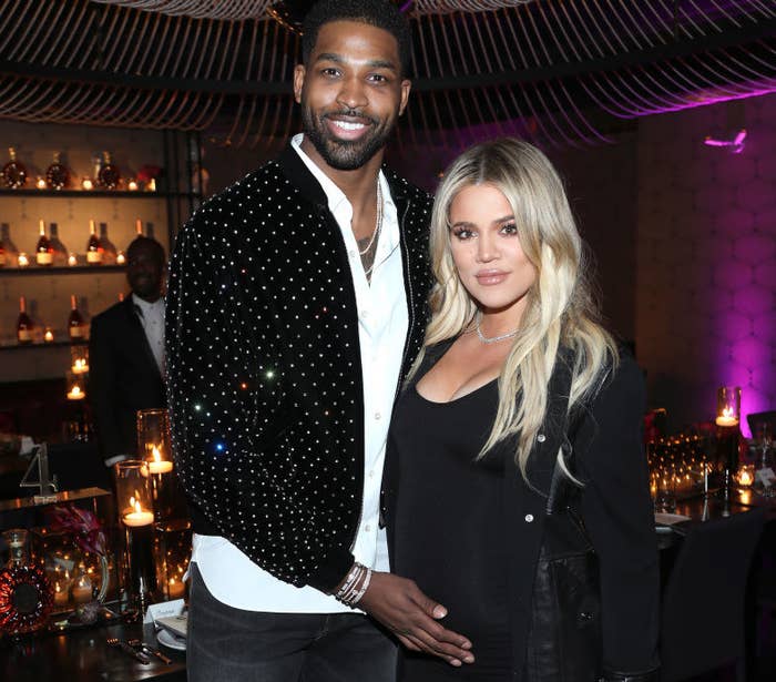 close up of khloe and tristan