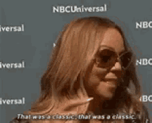 Mariah Carey saying, &quot;That was a classic, that was a classic.&quot;