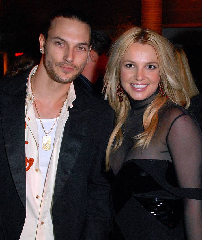 Kevin Federline and Britney Spears