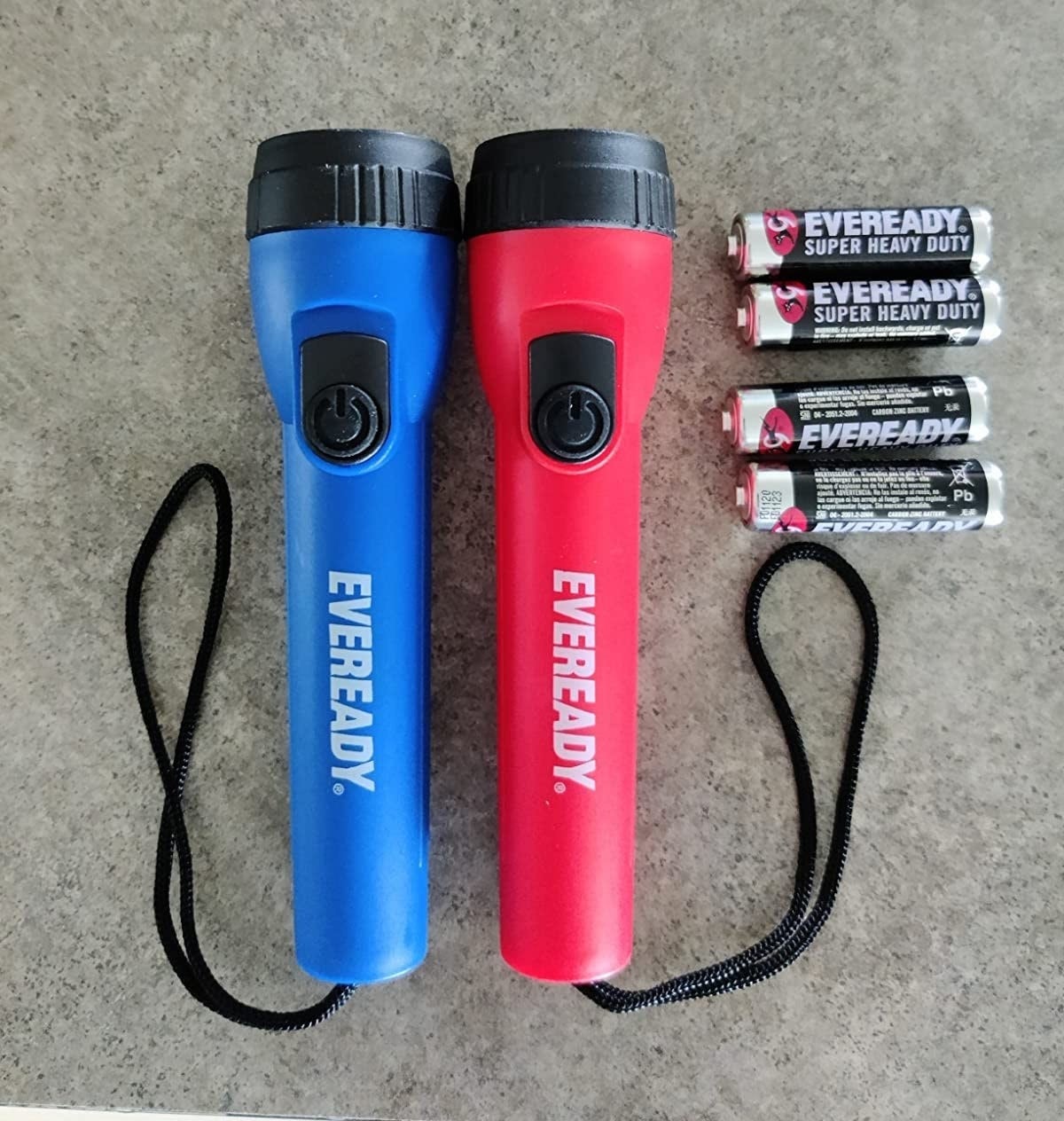 Reviewer&#x27;s two flashlights are shown