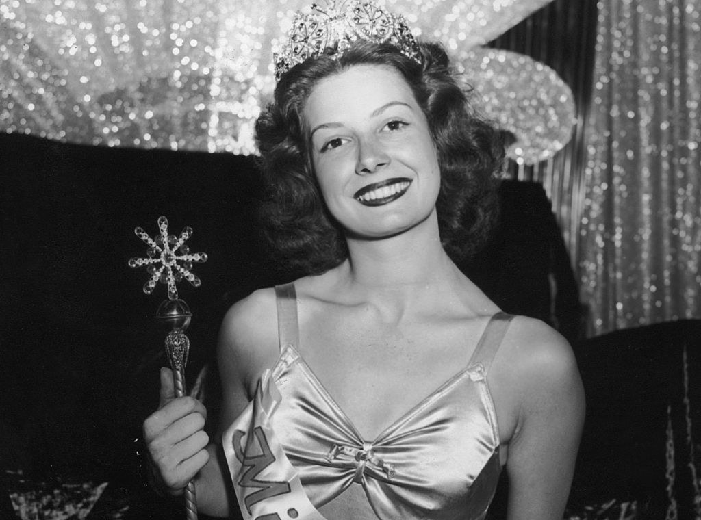 closeup of Patricia Donnelly smiling and wearing her crown