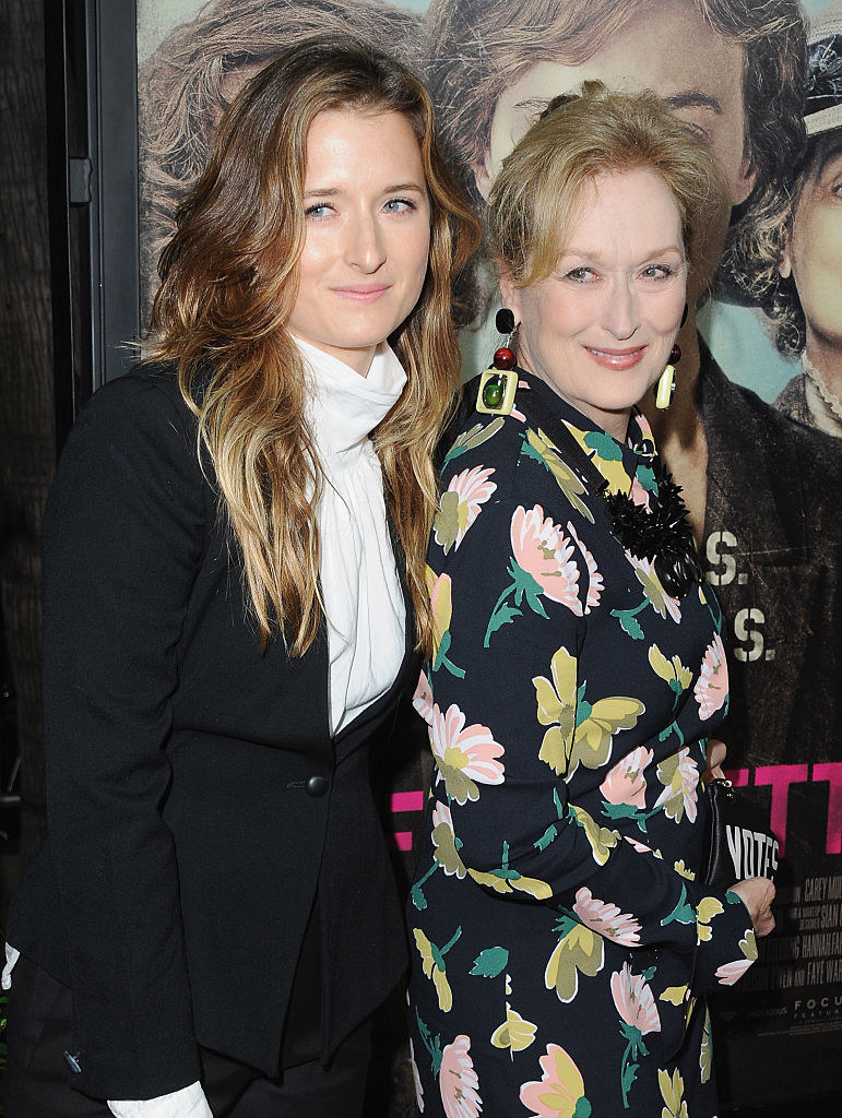 Grace Gummer and Meryl Streep