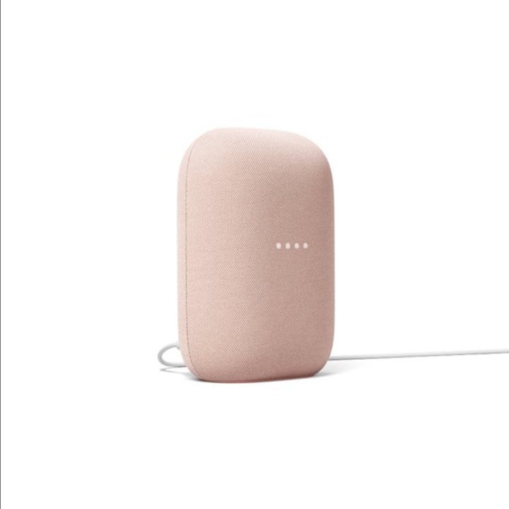 the small pink speaker