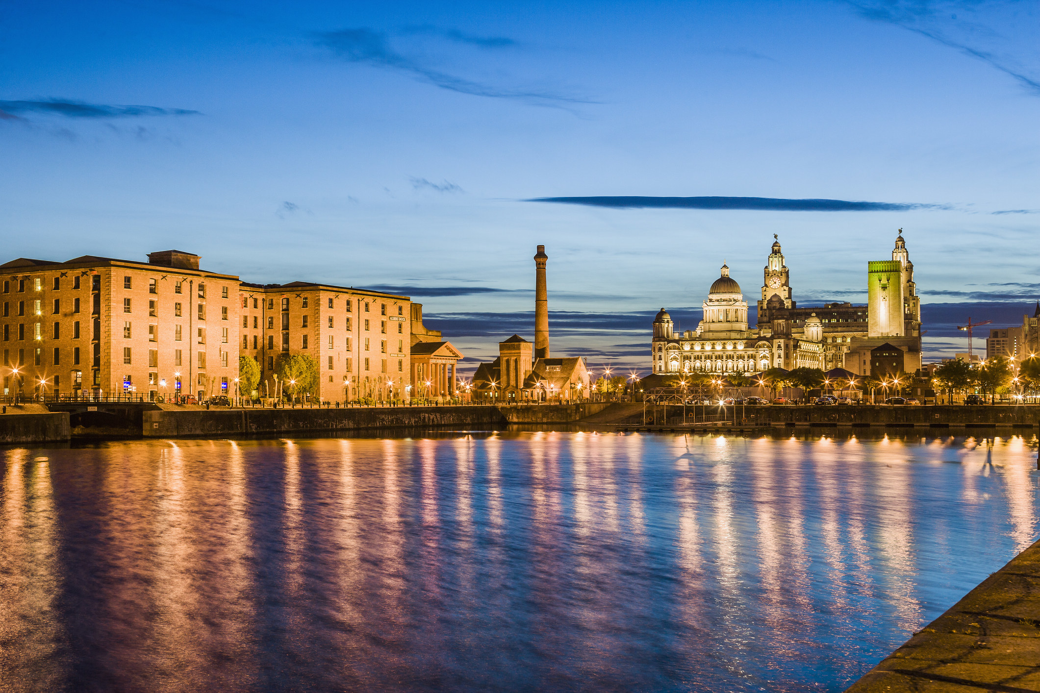 Liverpool skyline