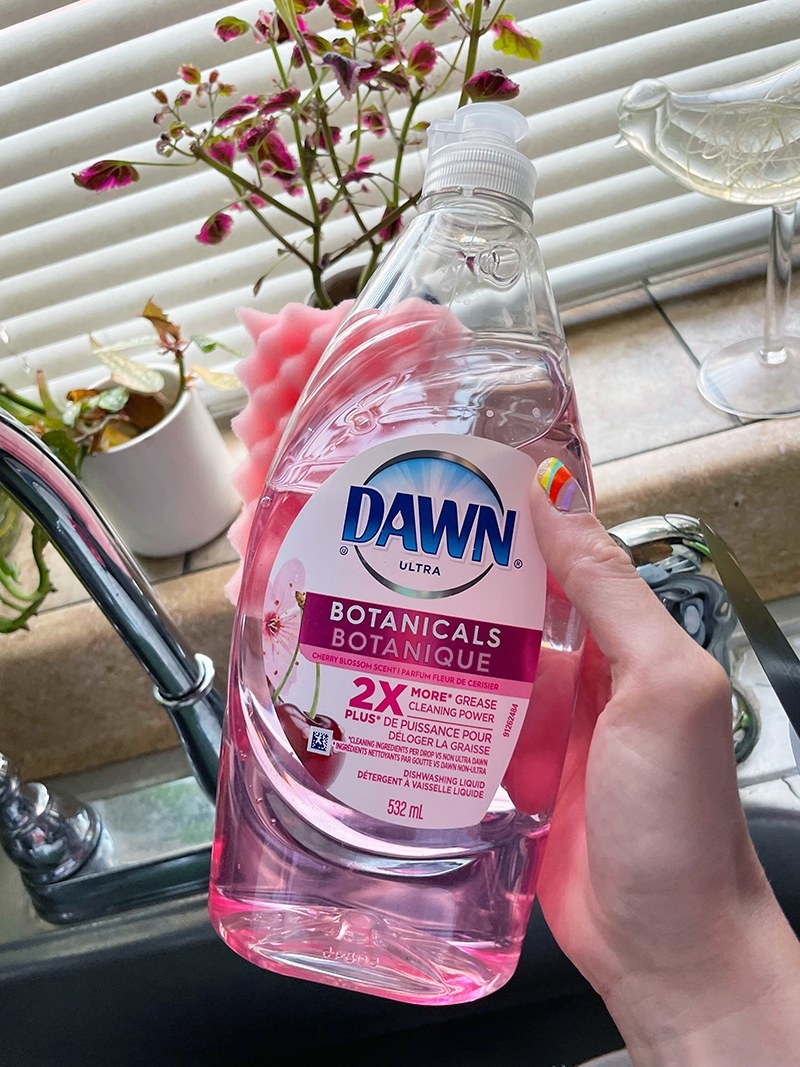 pink dawn dish soap