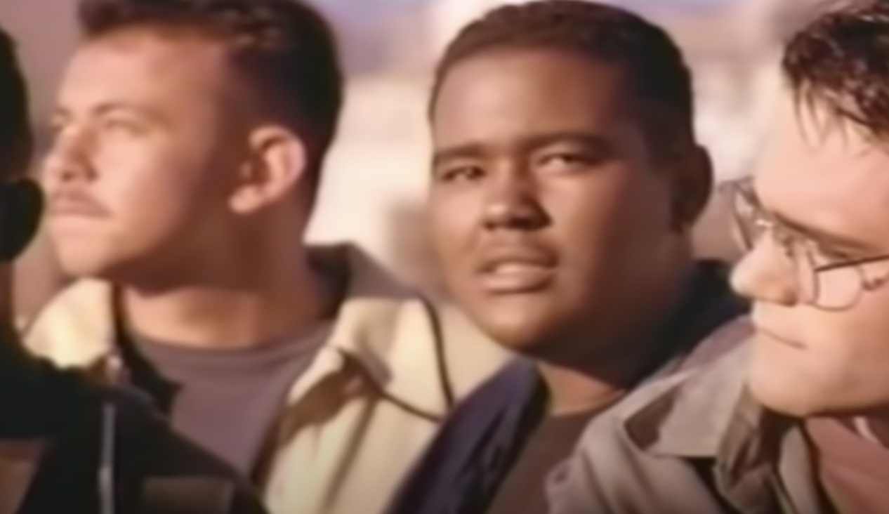 All-4-One stand together, dramatically