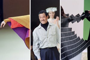 The Japanese designer was beloved for his iconic pleated garments and innovative styles.