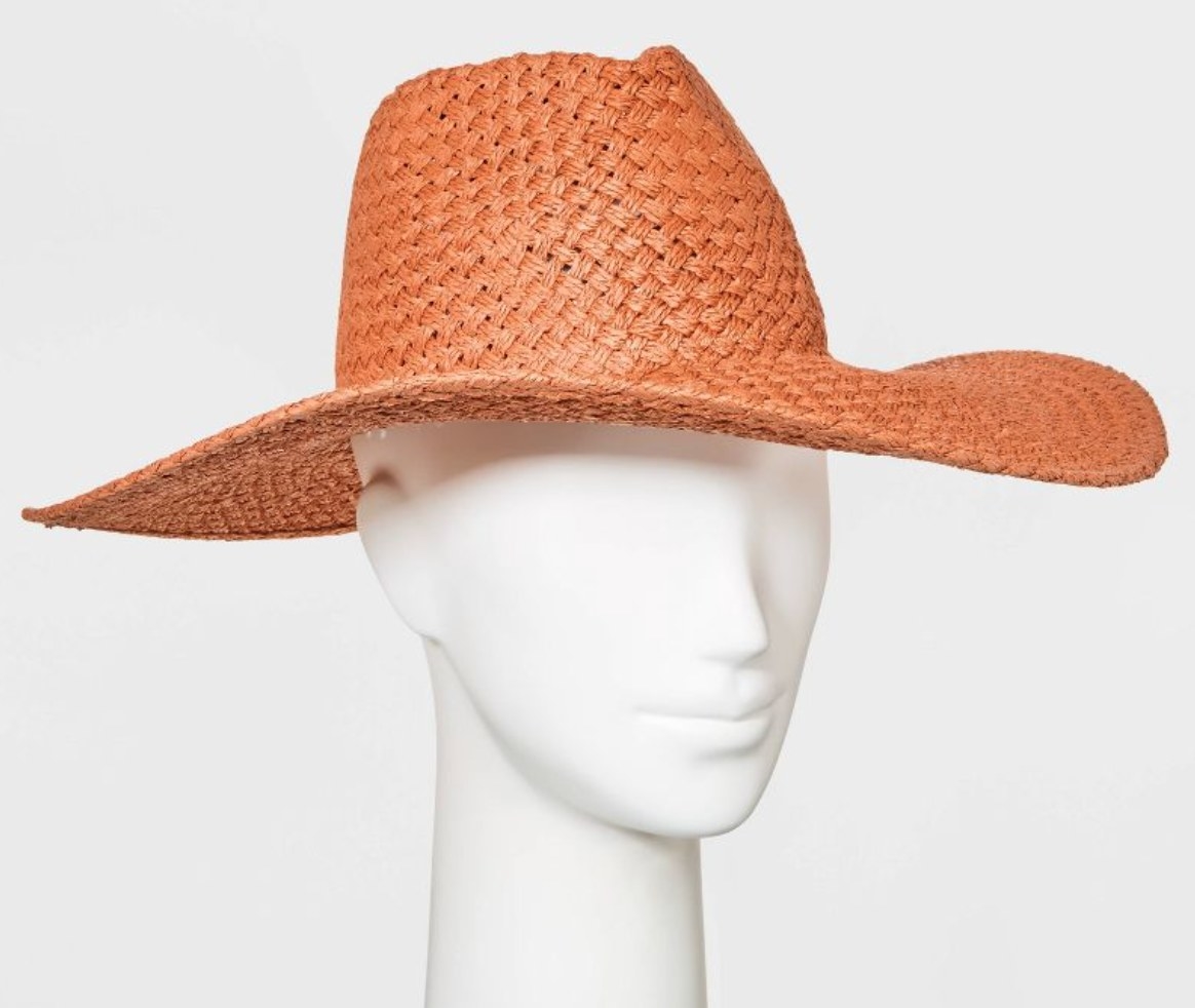 the woven hat