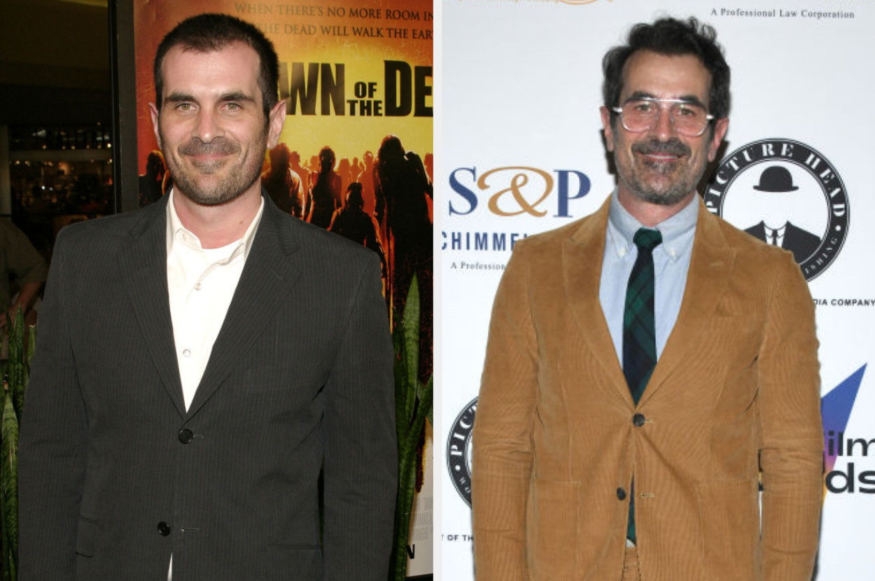 Side-by-side photos of Ty Burrell