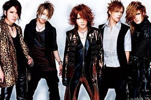 Japanese Rock band The Gazette members