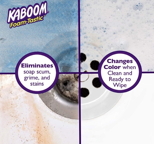 Espuma limpiadora de Kaboom