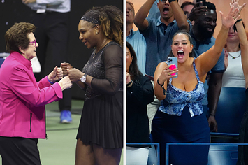 Serena Williams and Billie Jean King side by side Ashley Graham
