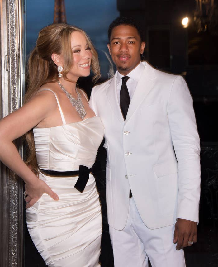 Nick Cannon and Mariah Carey at their vow renewal