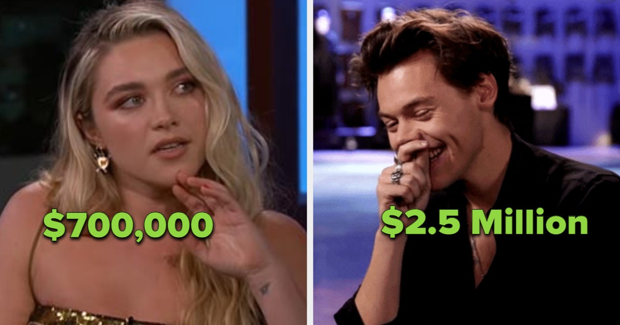 Florence Pugh Is Making WAY Less Than Harry Styles In