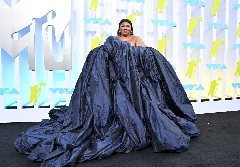 Lizzo in her VMAs gown