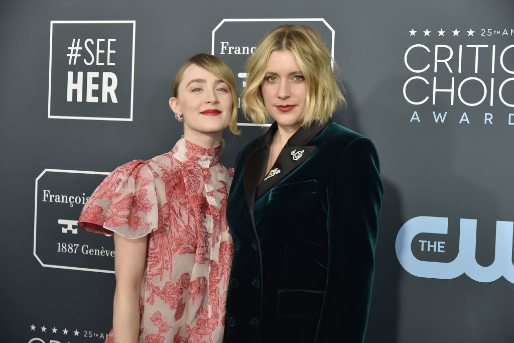 Saoirse and Greta on the red carpet