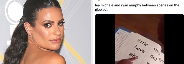 Lea Michele Says Rumor She Can t Read Is Sexist