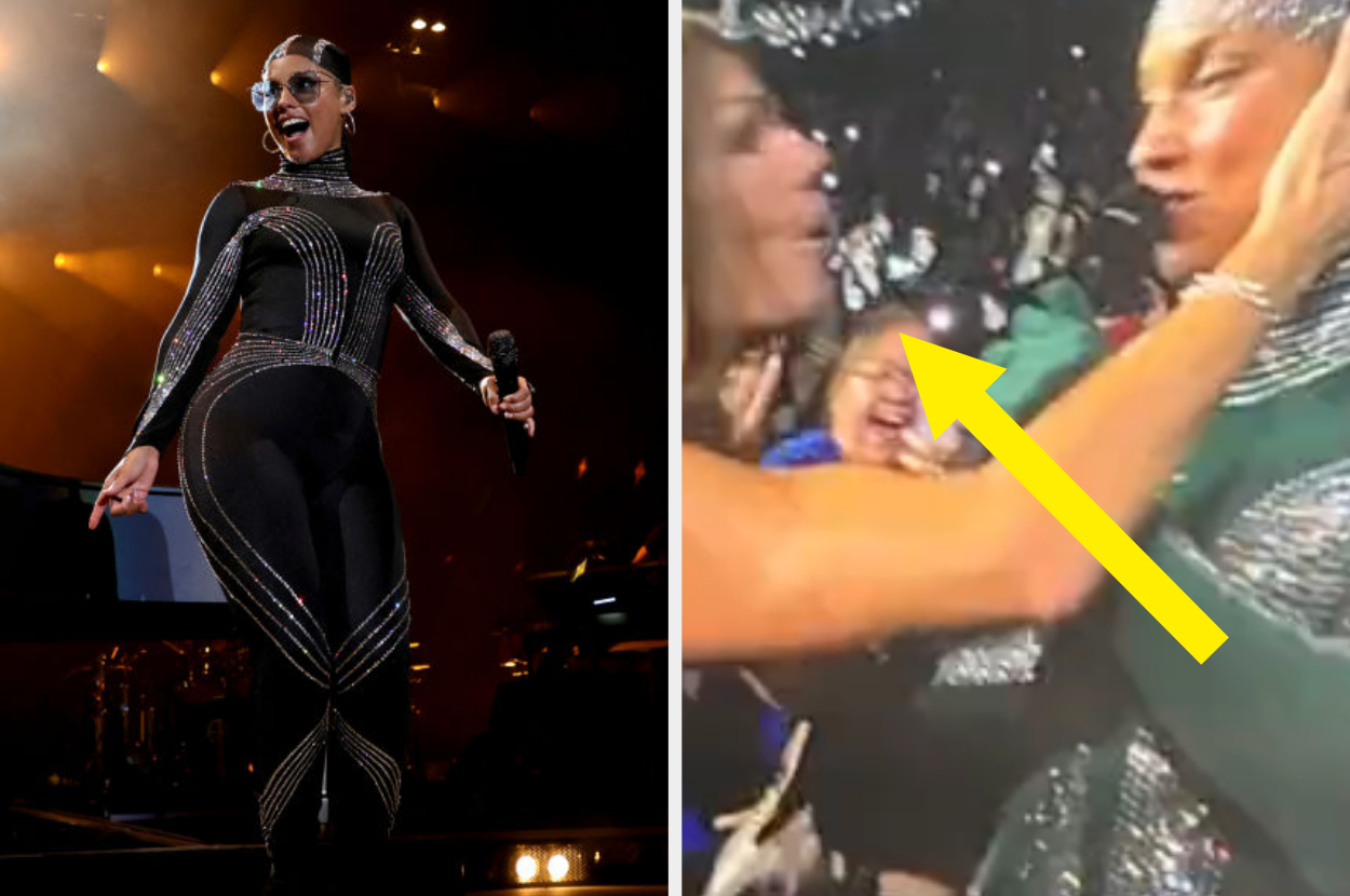 Alicia Keys Was Forcibly Kissed By A Fan At Her Concert And People Are Not ...