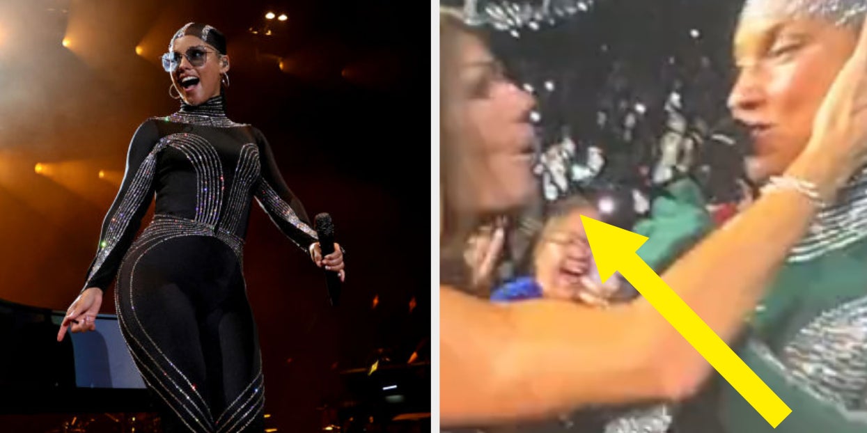 Alicia Keys Was Forcibly Kissed By A Fan At Her Concert And People Are Not ...