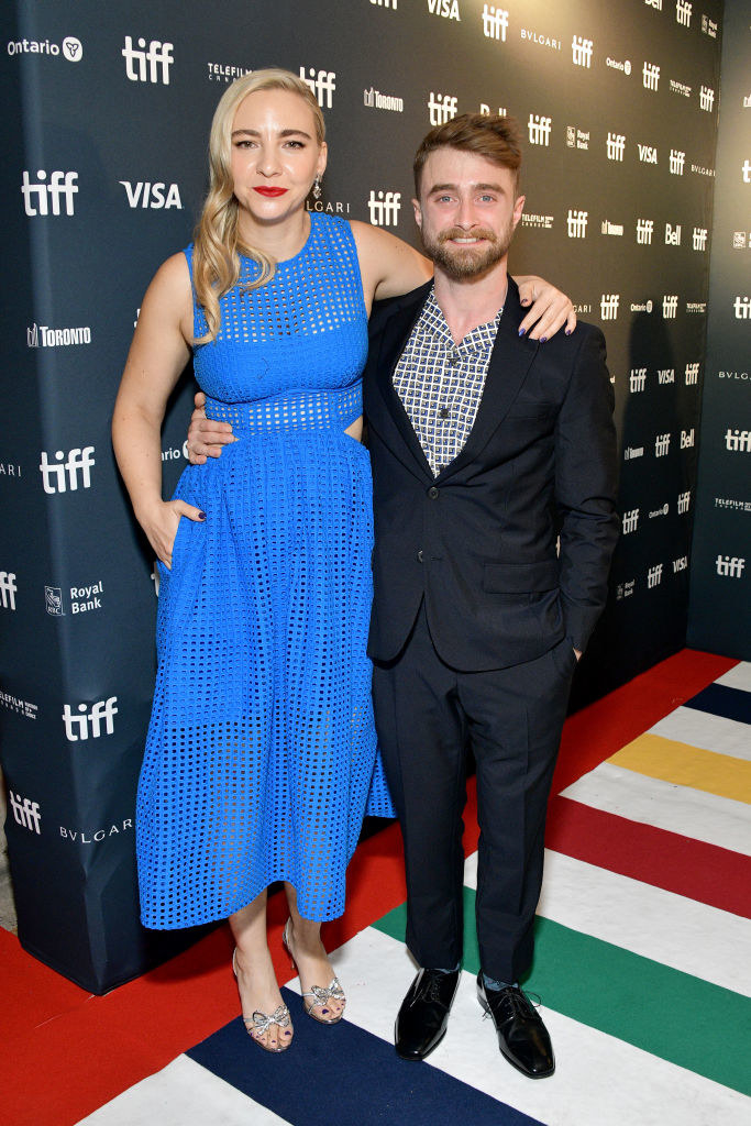 the two on the red carpet for the film