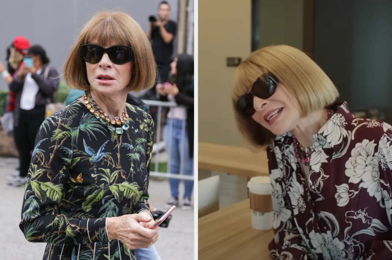 Anna Wintour Disses Her Own Style In Vogue Interview