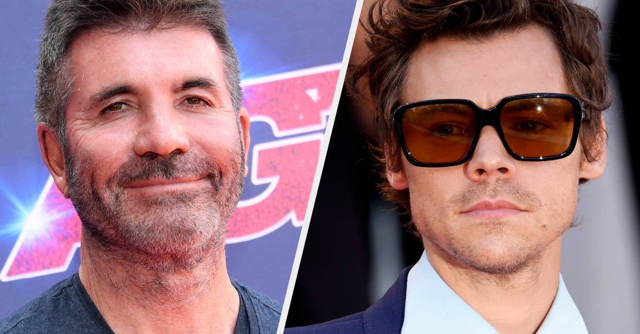 Simon Cowell Reacted To Speculation That Harry Styles Spit On Chris