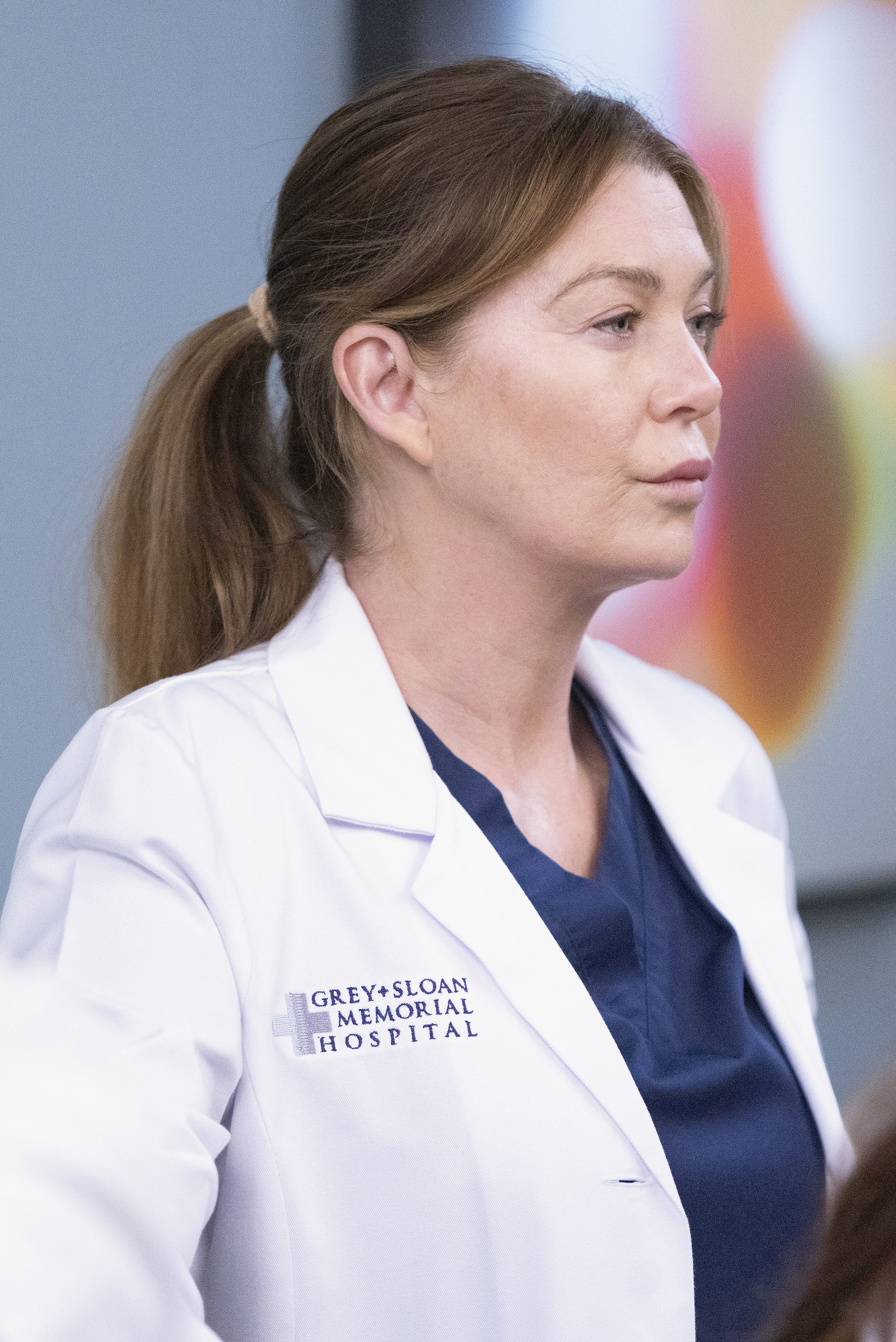 close up of meredith
