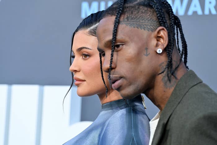 close up of travis and kylie