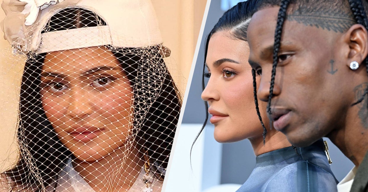 Kylie Jenner Playfully Blamed Travis Scott For Why They Still Haven't Renamed Their Son
