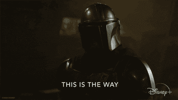 The Mandalorian says &quot;This is the way&quot;
