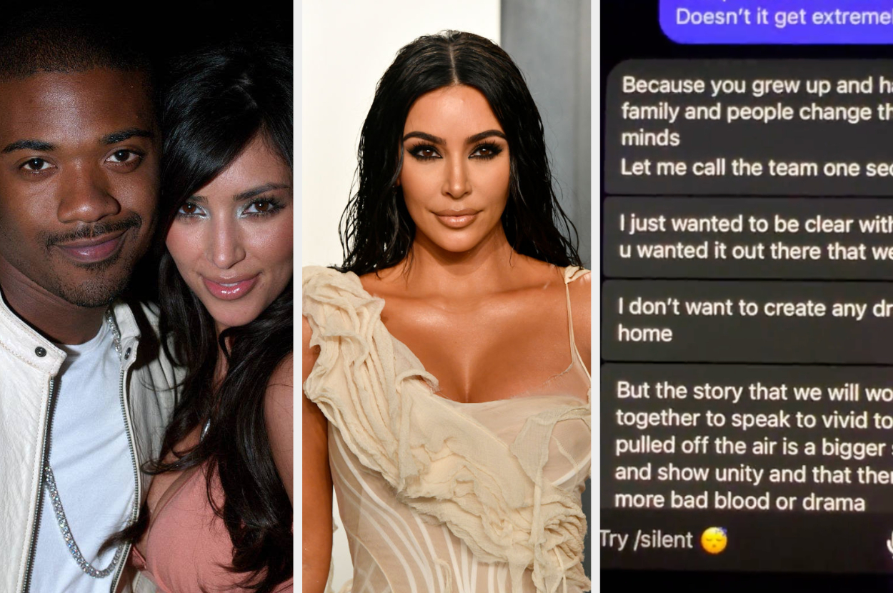 Kim Kardashian Porn Captions - Ray J Leaks Kim Kardashian Messages In Sex Tape Rant