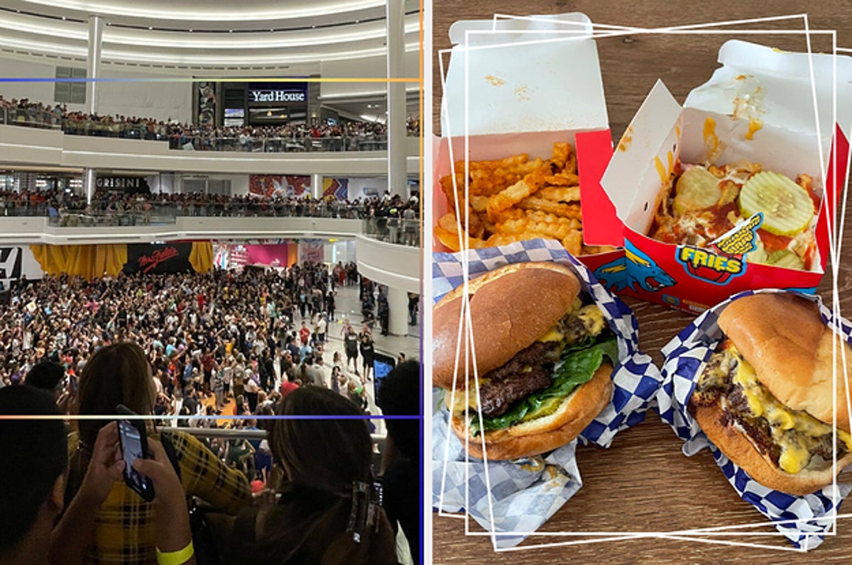 I Went To The MrBeast Burger Location At The American Dream Mall