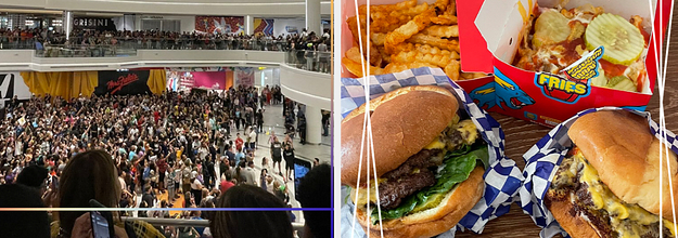 I Went To The MrBeast Burger Location At The American Dream Mall