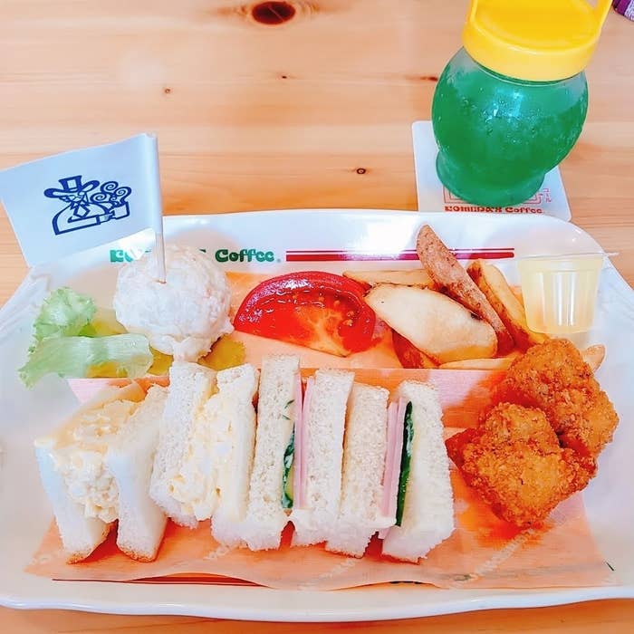 コメダ珈琲店のおすすめメニュー「だいすきプレート」