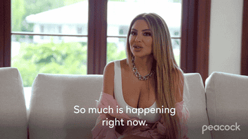 Larsa Pippen saying &quot;so much is happening right now&quot;