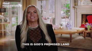 Heather Gay saying &quot;this is god&#x27;s promised land&quot;