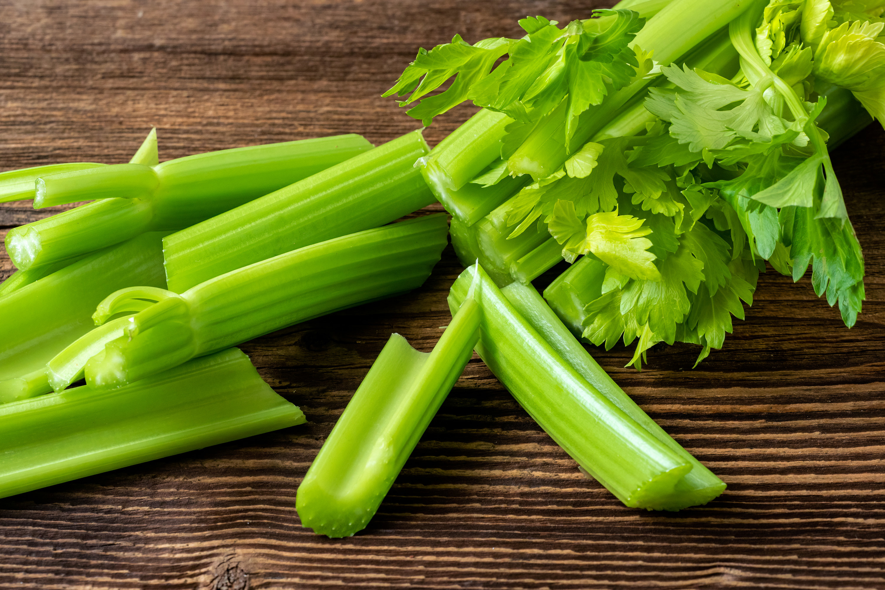 cut celery sticks