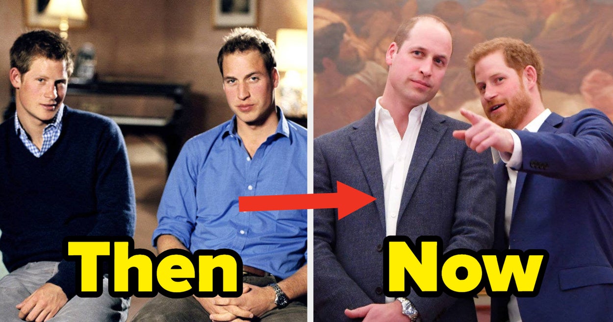 What Prince William And Harry Have Regarded Like Over Time