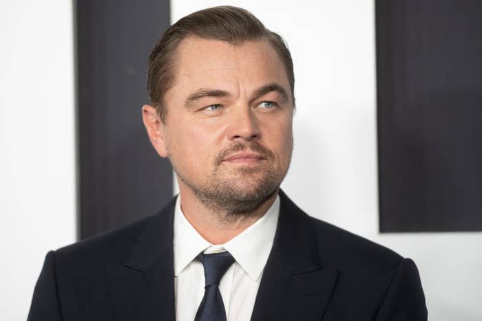 Closeup of Leonardo DiCaprio