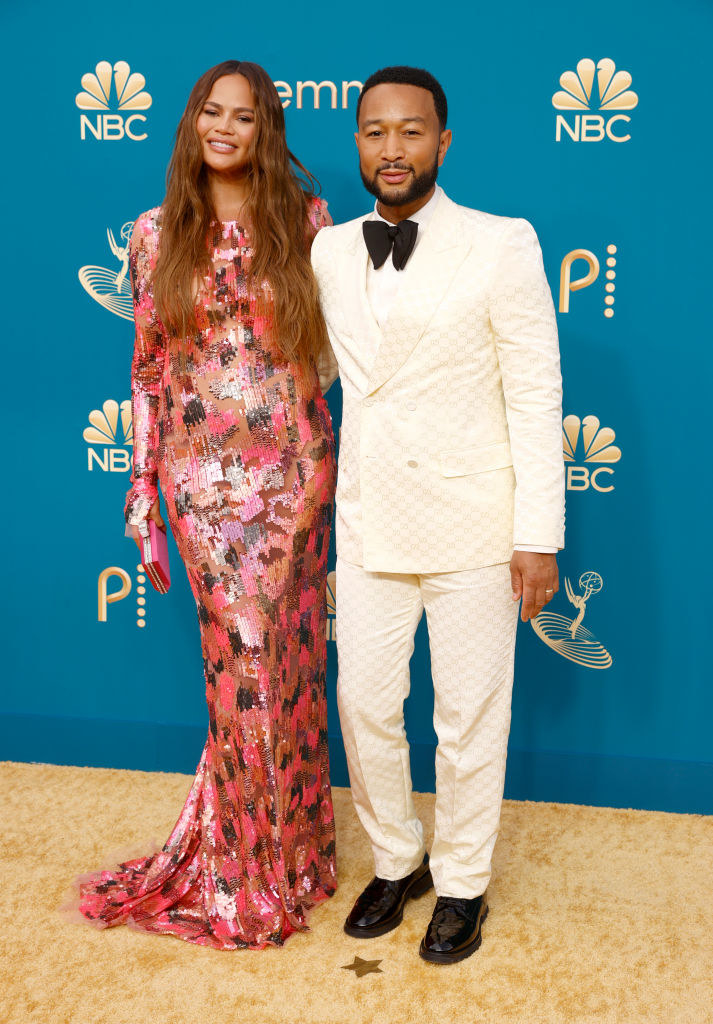 Celebrity Couples At The 2022 Emmy Awards Red Carpet - 70