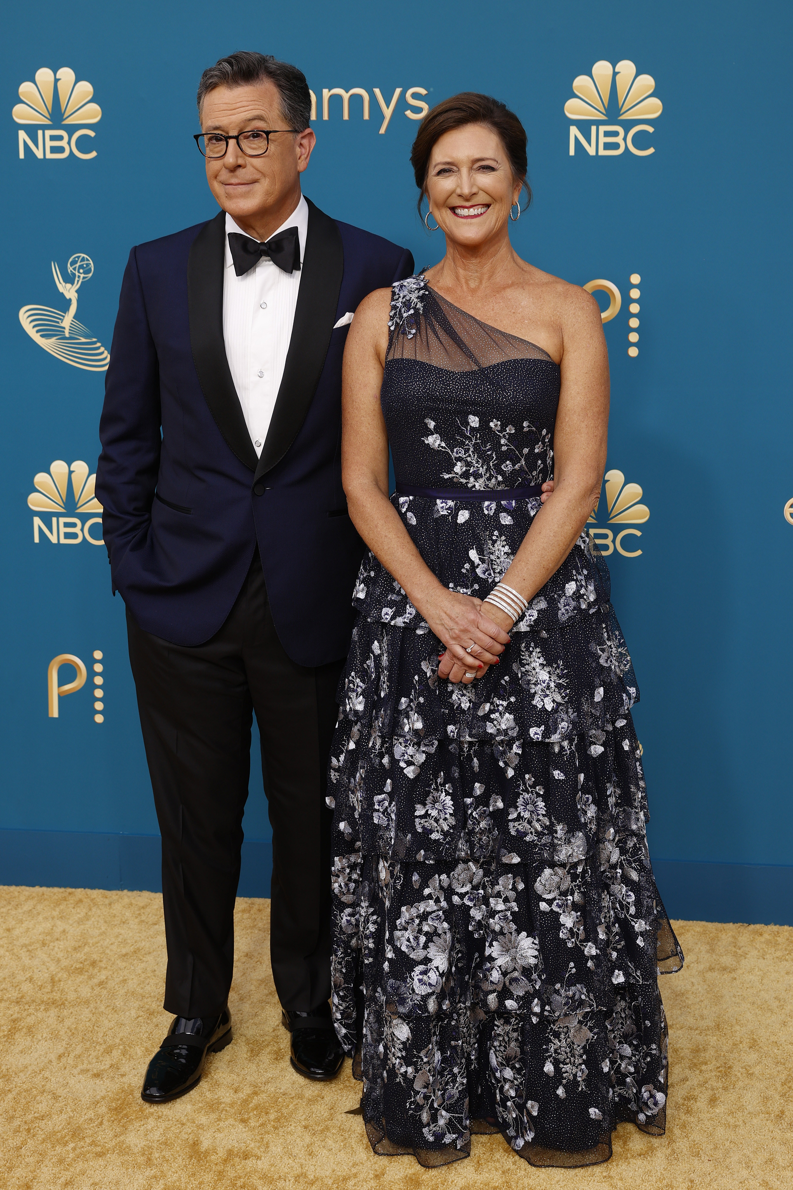 Celebrity Couples At The 2022 Emmy Awards Red Carpet - 56