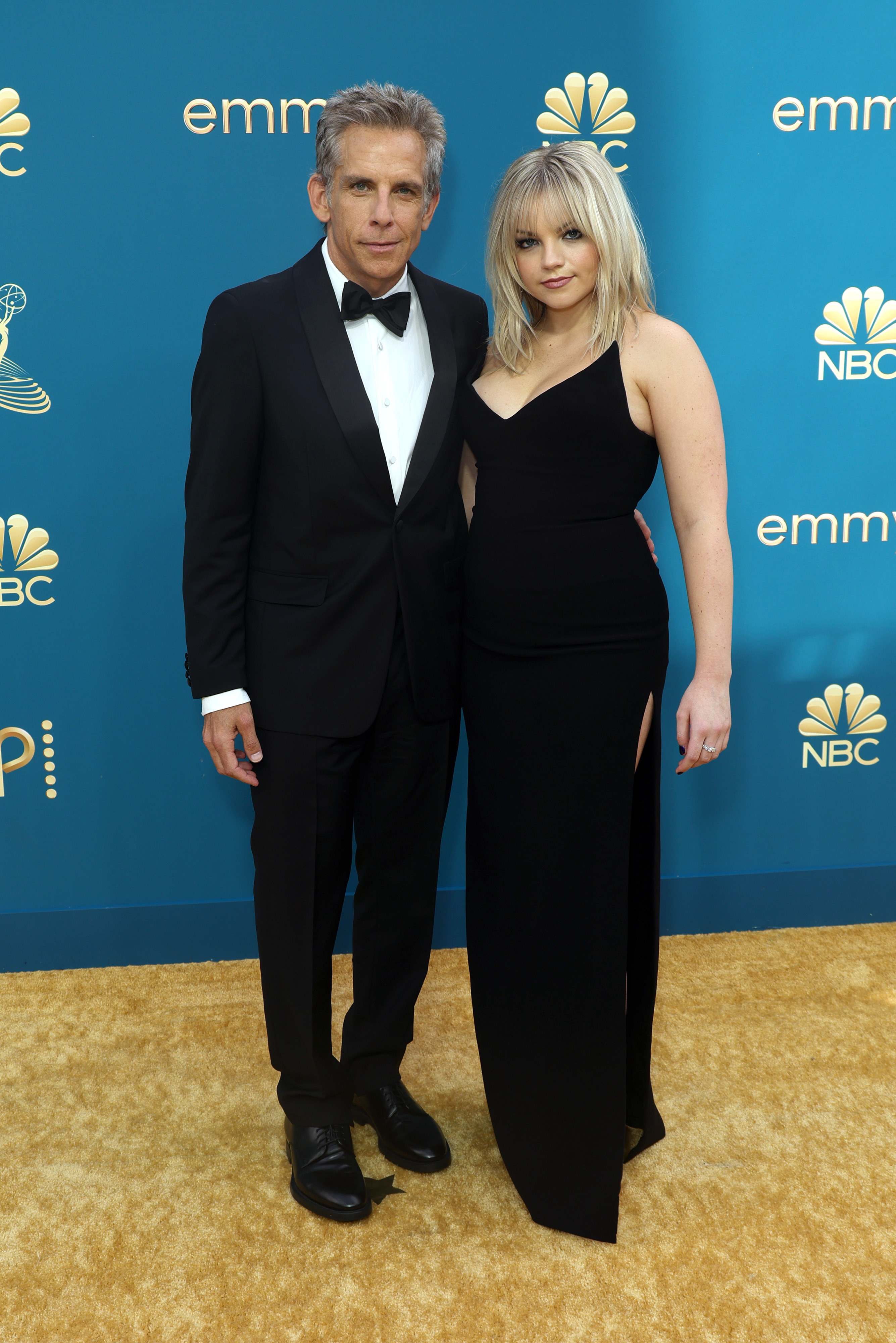 Ben Stiller And His Daughter On 2022 Emmys Red Carpet - 89