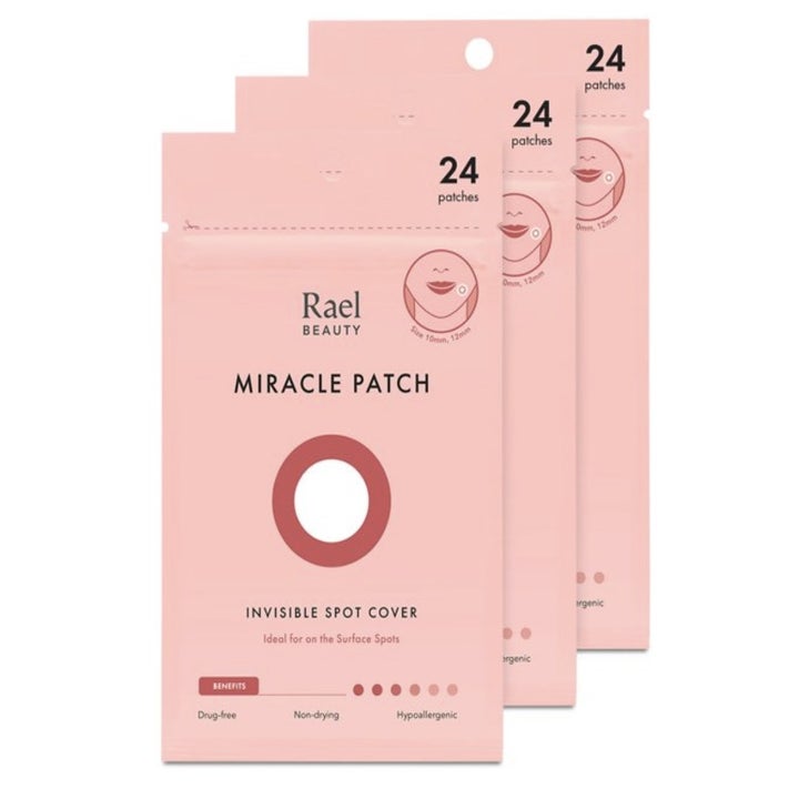 A pack of acne patches