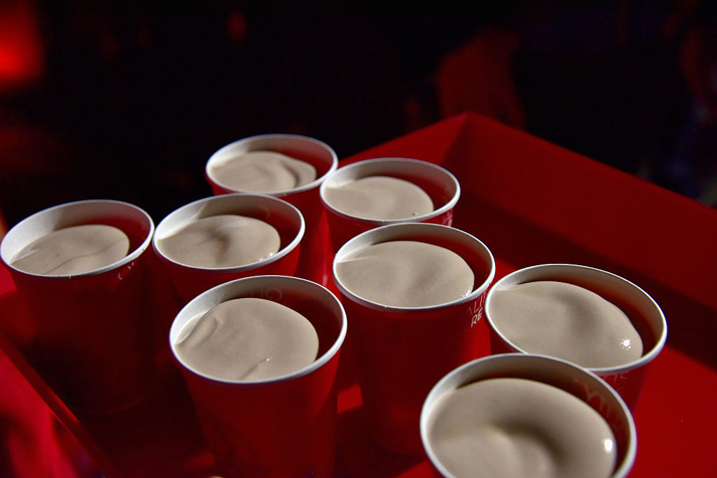 Frostys in red cups