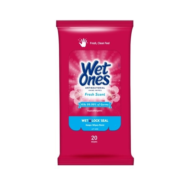 The wet wipes